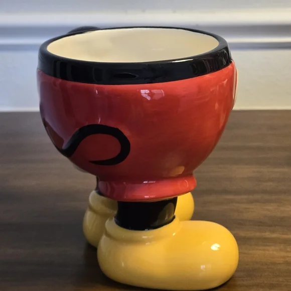 DISNEY PARKS Mickey and Minnie Mouse HALF BODY MUGS Authentic Original Set (2) - Picture 5 of 15